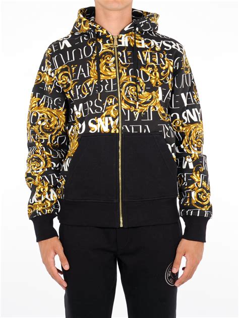 felpa uomo versace jeans couture|VERSACE.